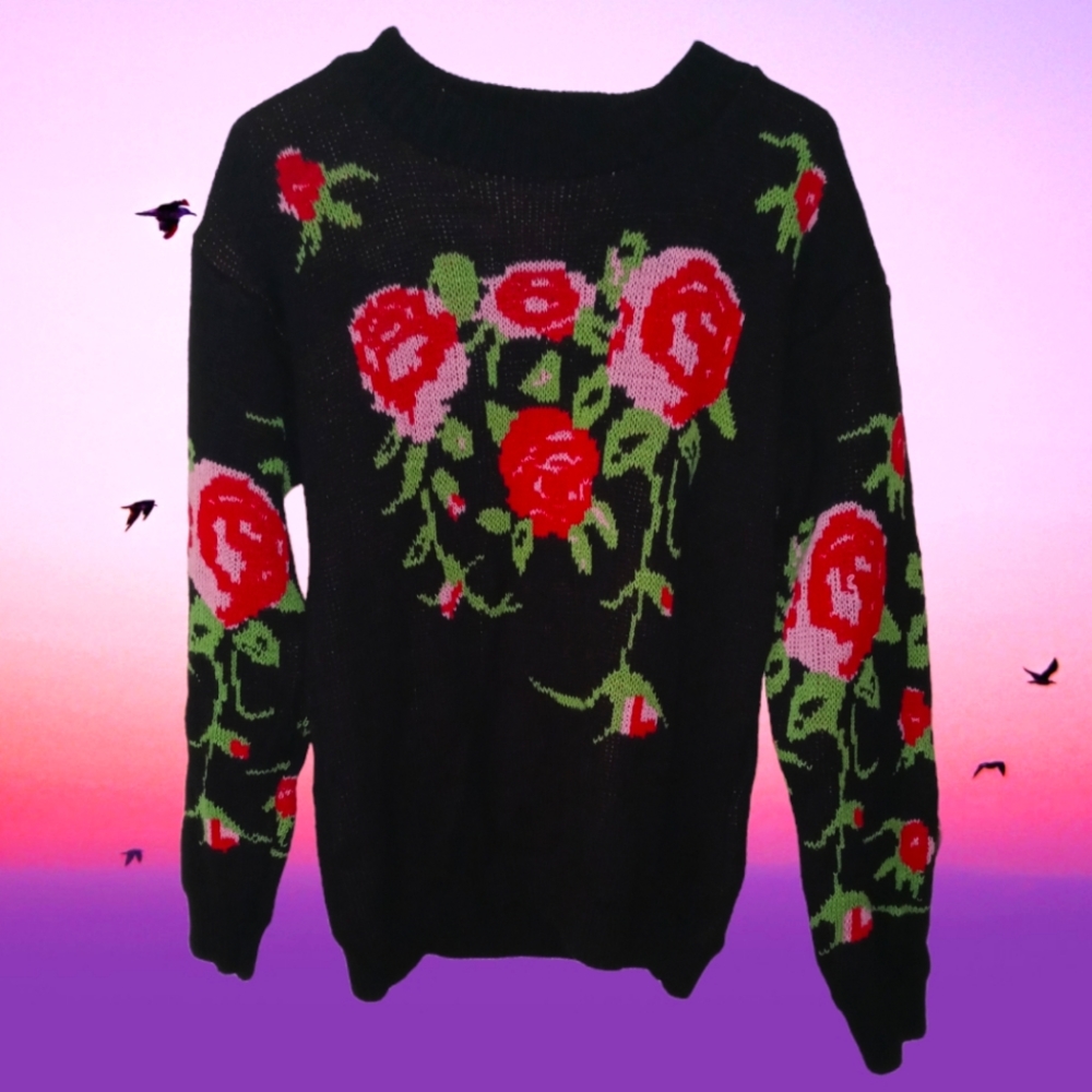 Beautiful rose sweater